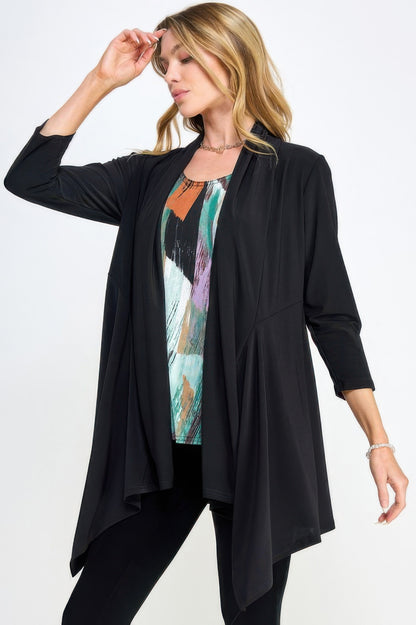 Draped Quarter Jacket