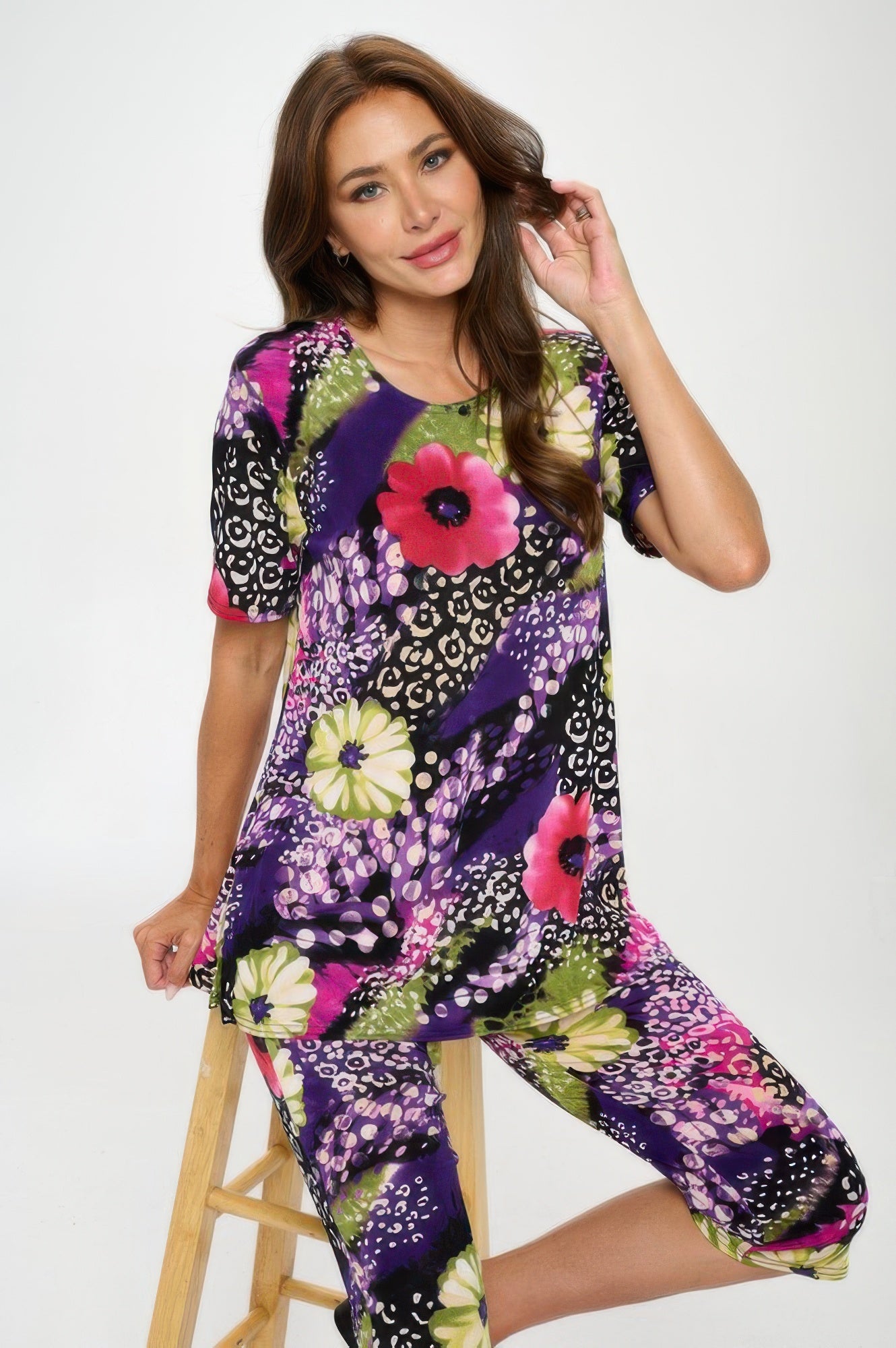 BNS Capri Pants Set