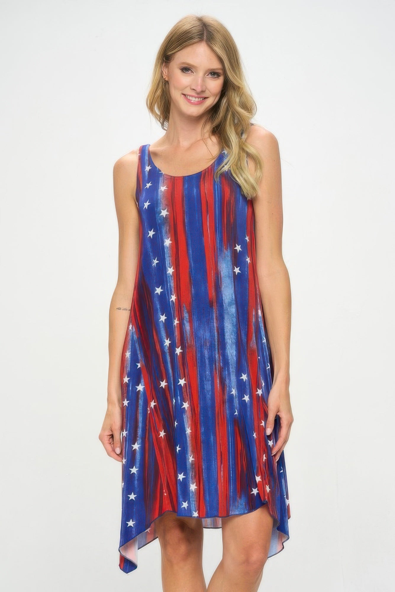 Bns Diamond Side Tank Dress