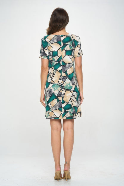 Hit Short Sleeve Missy Dress