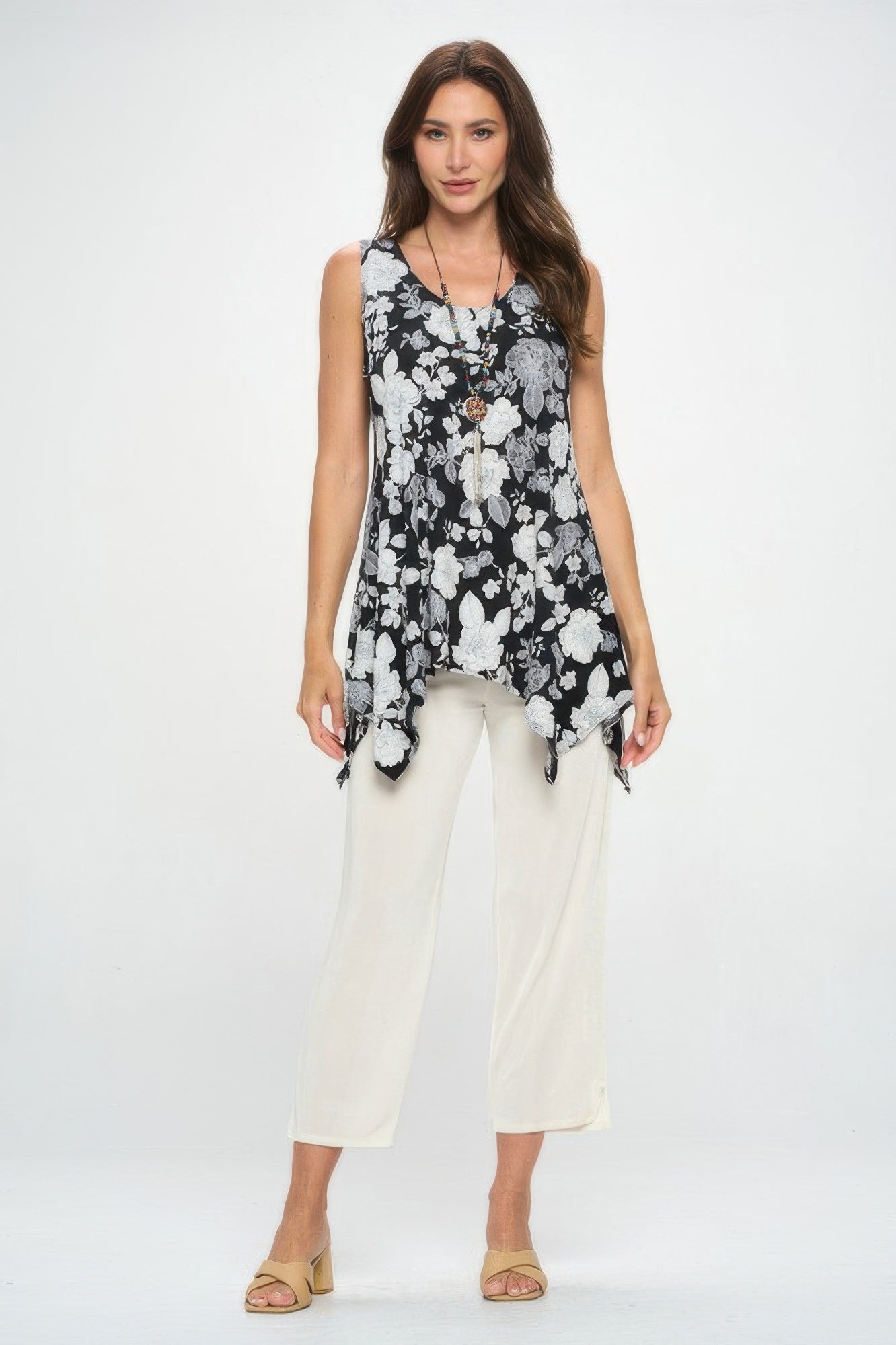 Hit Handkerchief Hem Tank