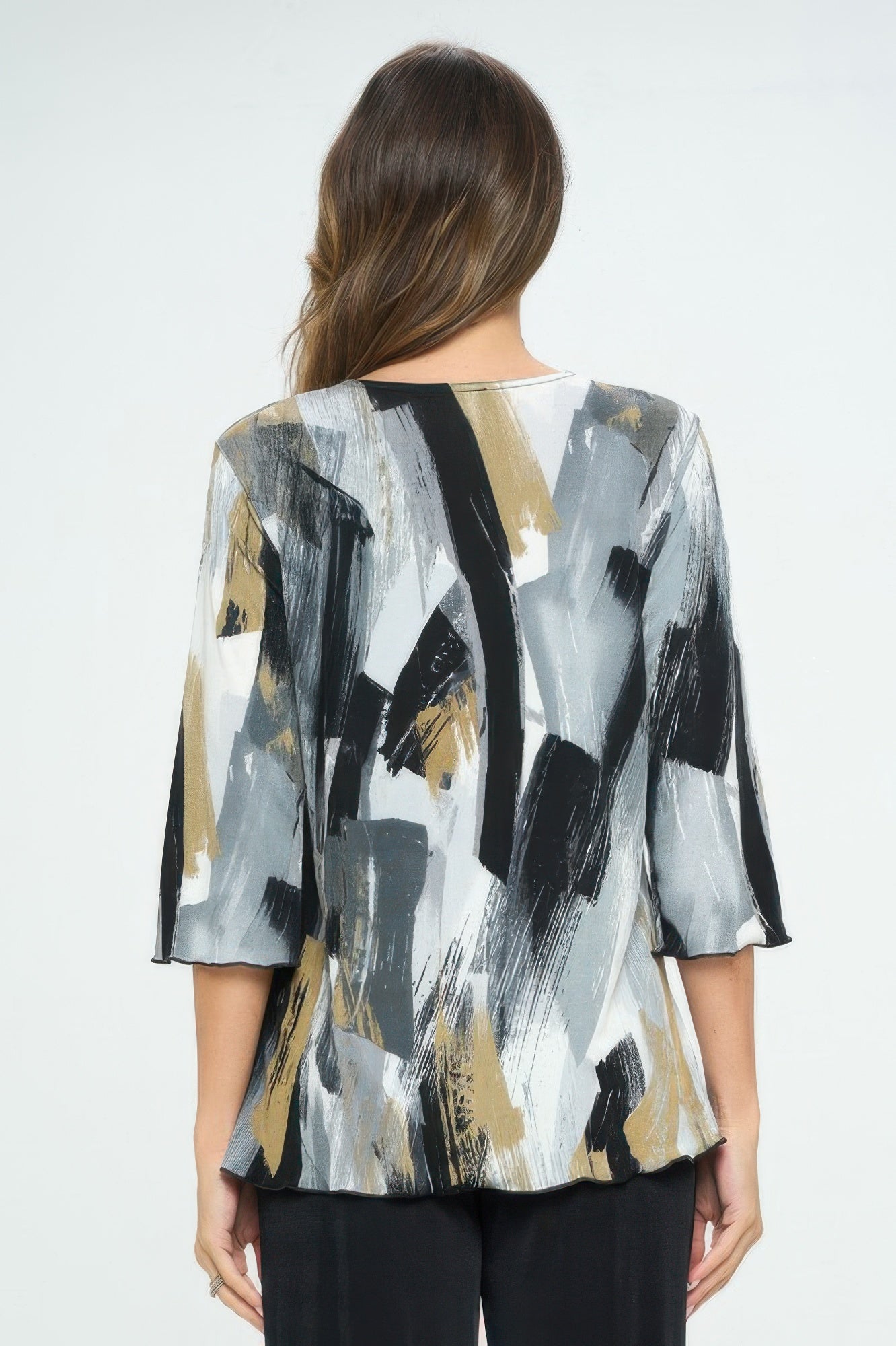Plus Size Bns Print Missy Top