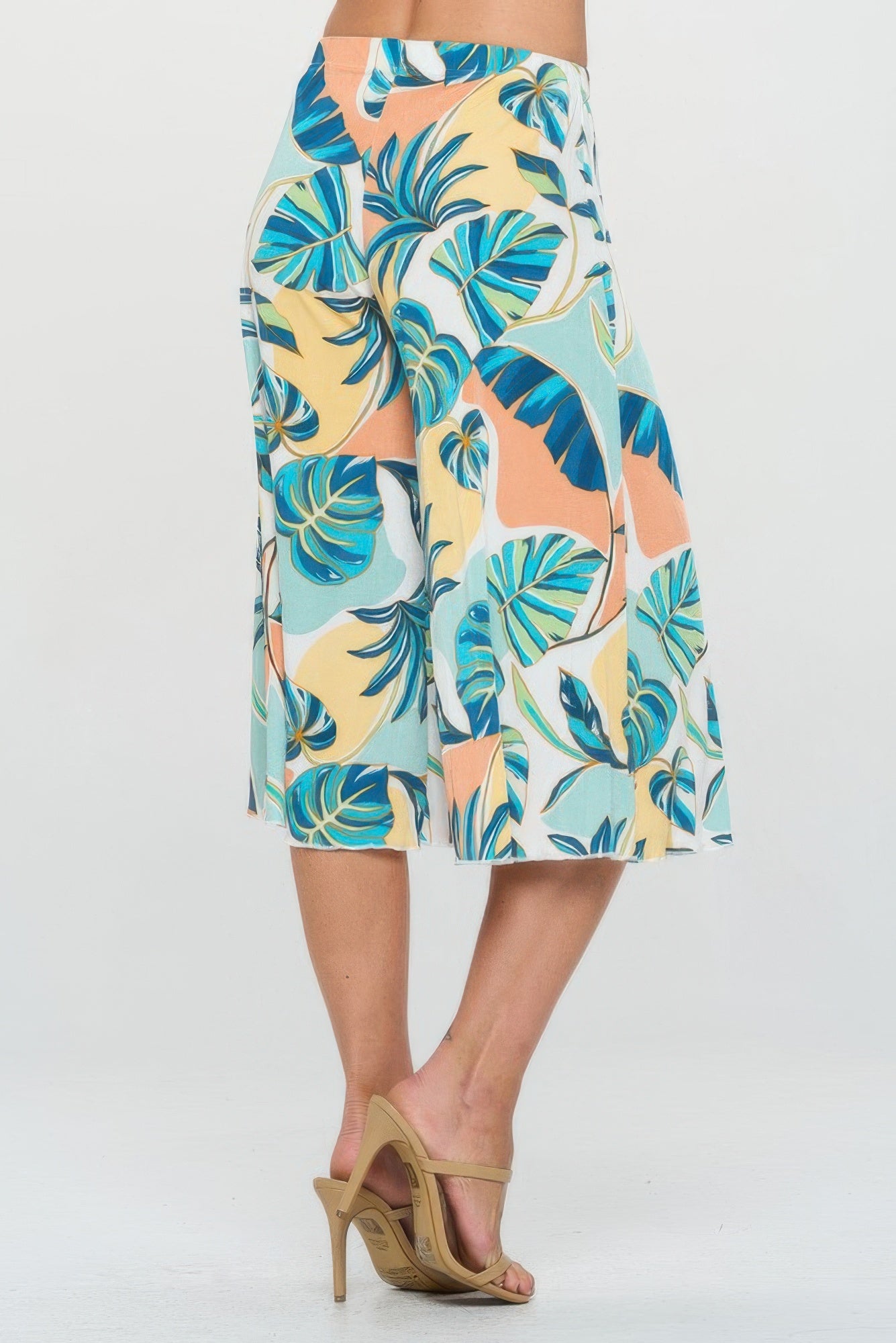 Bns Print Gaucho Pants