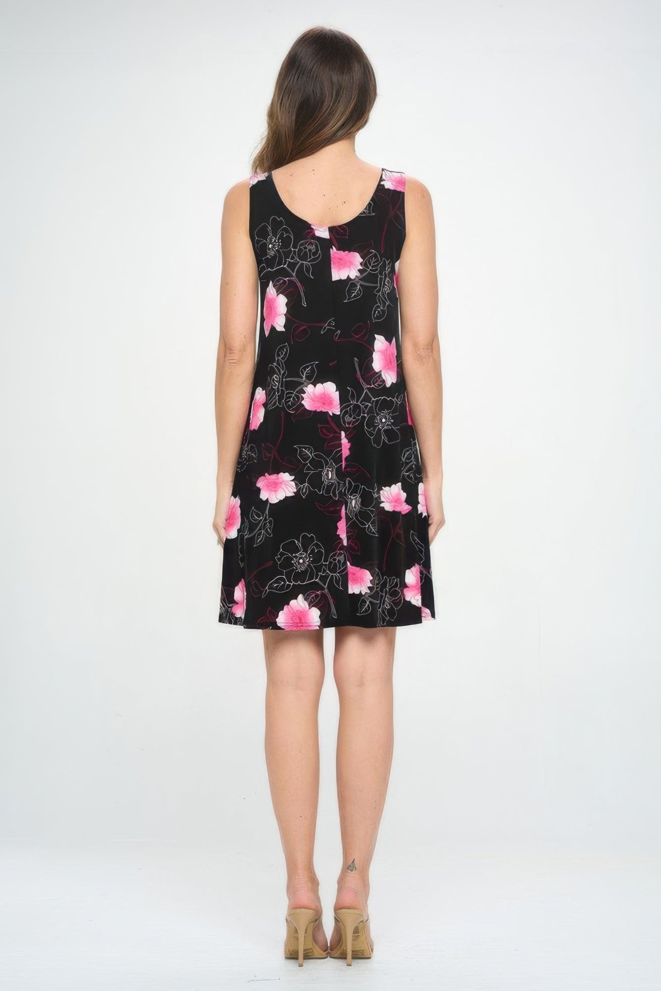Print Short Tank Dress