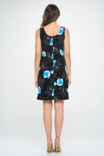 Print Short Tank Dress