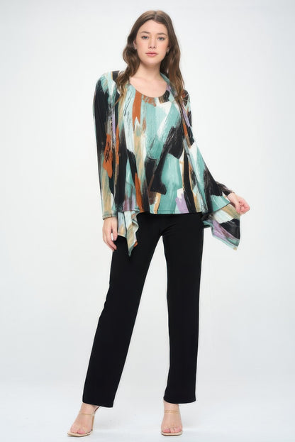 Bns Print Mid Cut Jacket