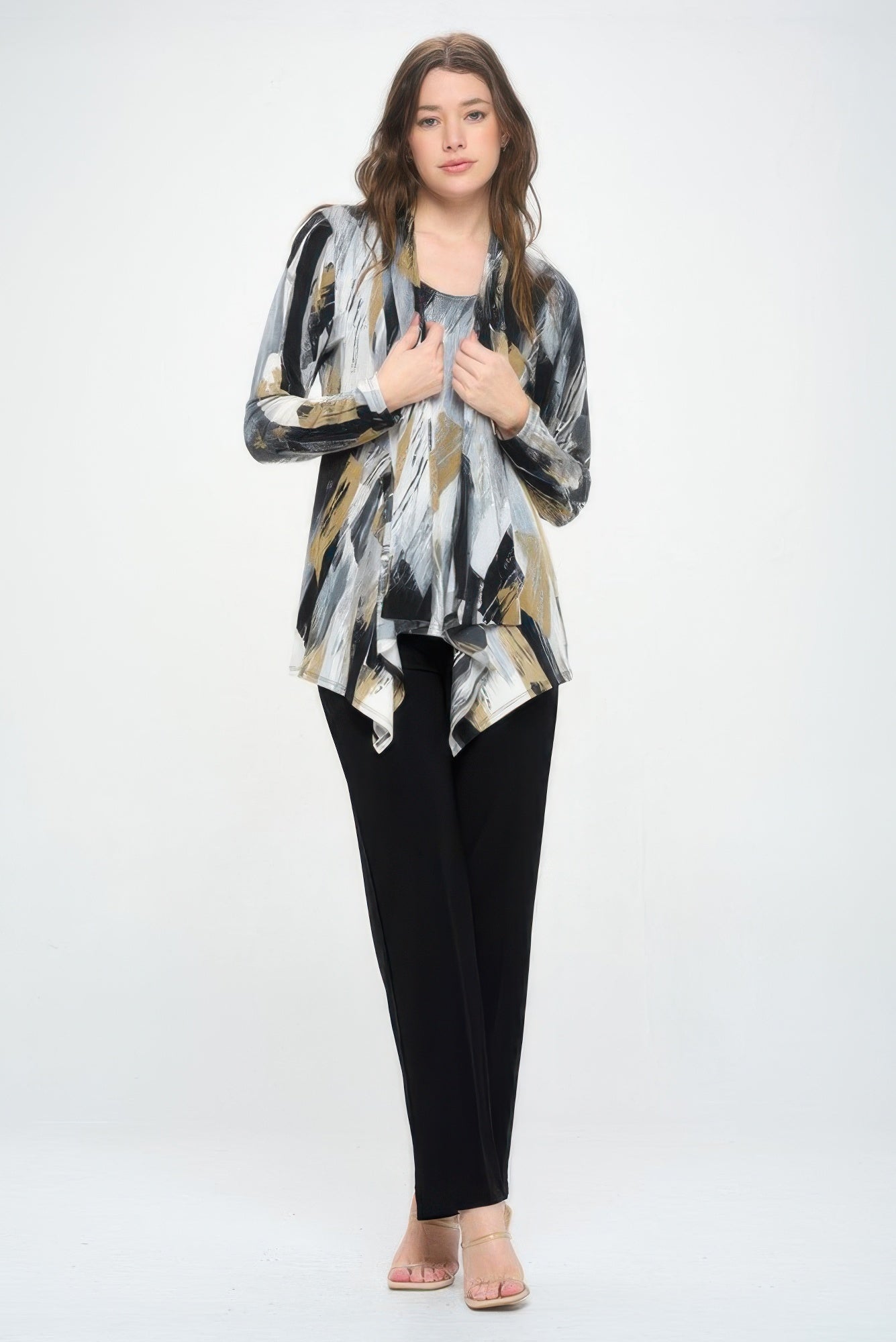 Bns Print Mid Cut Jacket