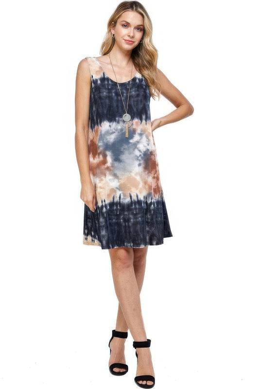 Plus Size Print Missy Dress Short Sleeve