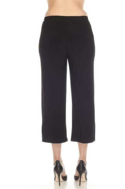 Hit Wide Leg Ankle Length Pants