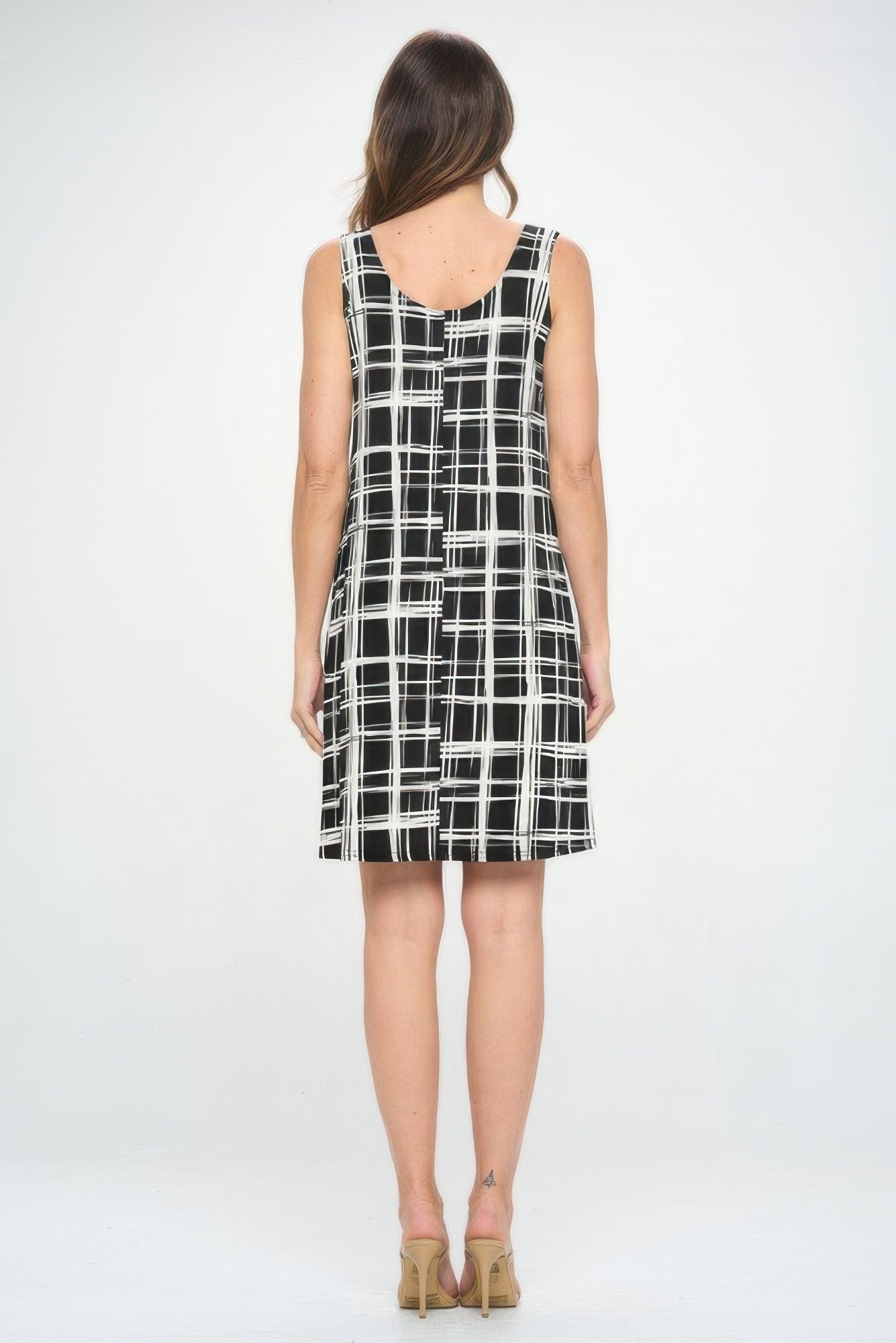 Print Short Tank Dress