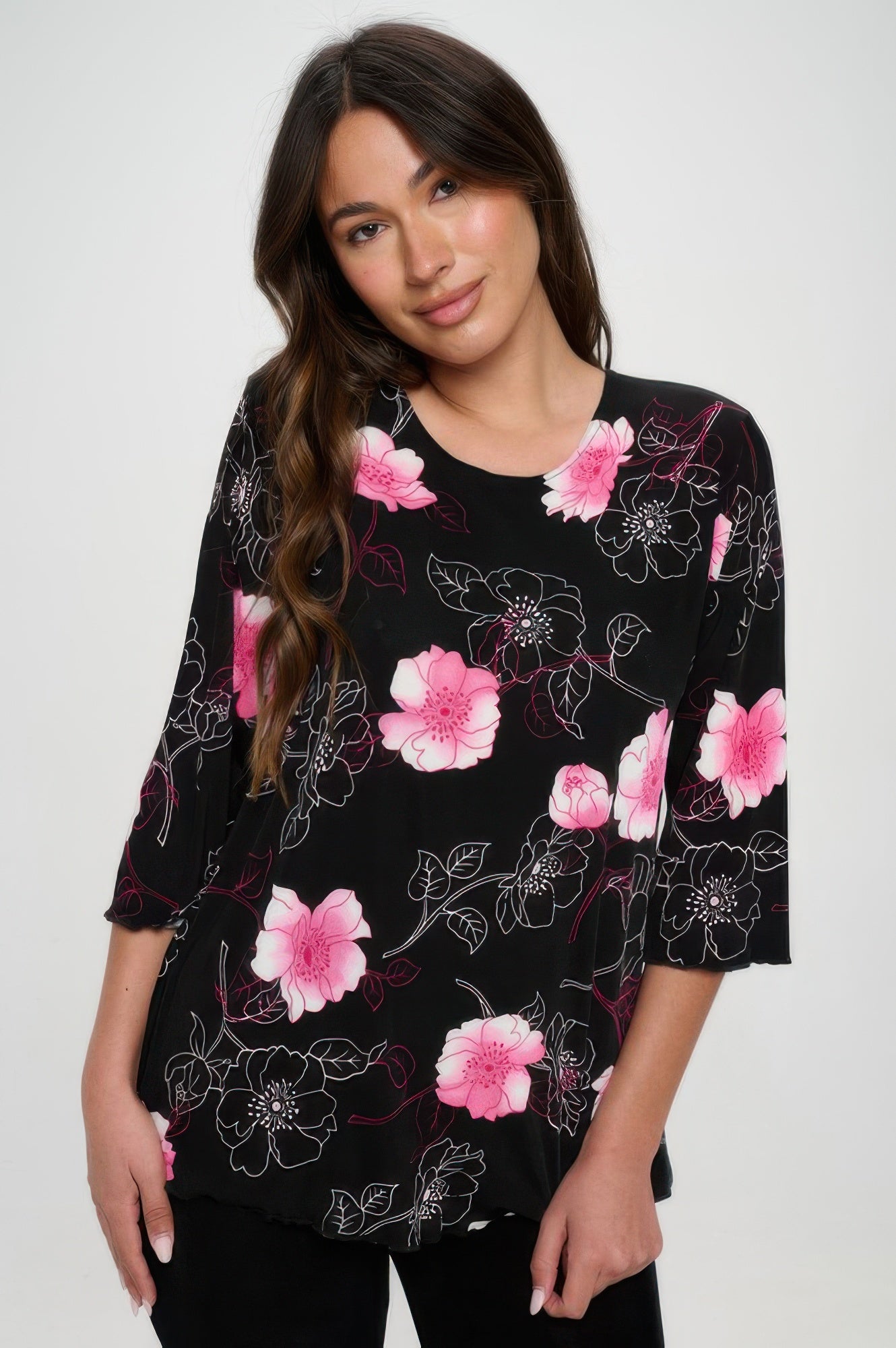 Bns Print Missy Top