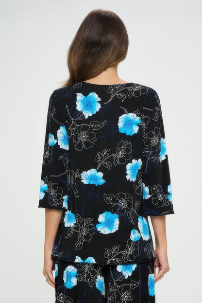 Bns Print Missy Top
