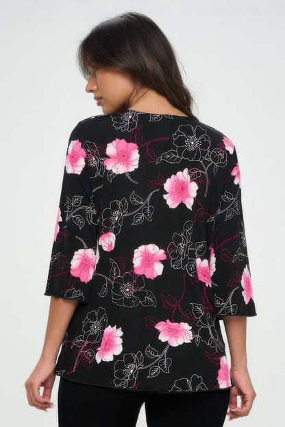 Bns Print Missy Top