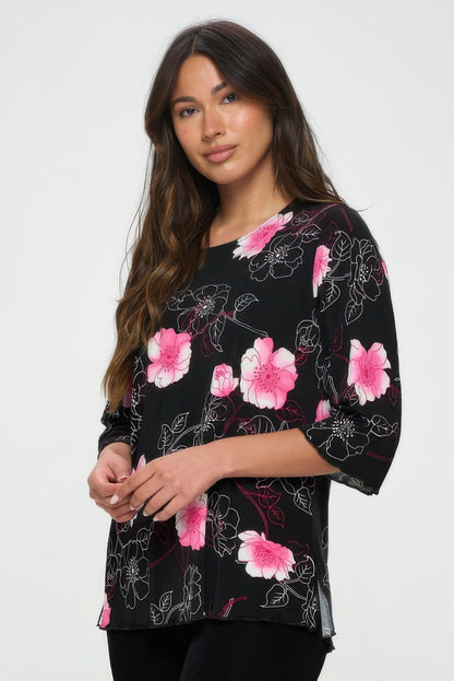 Bns Print Missy Top