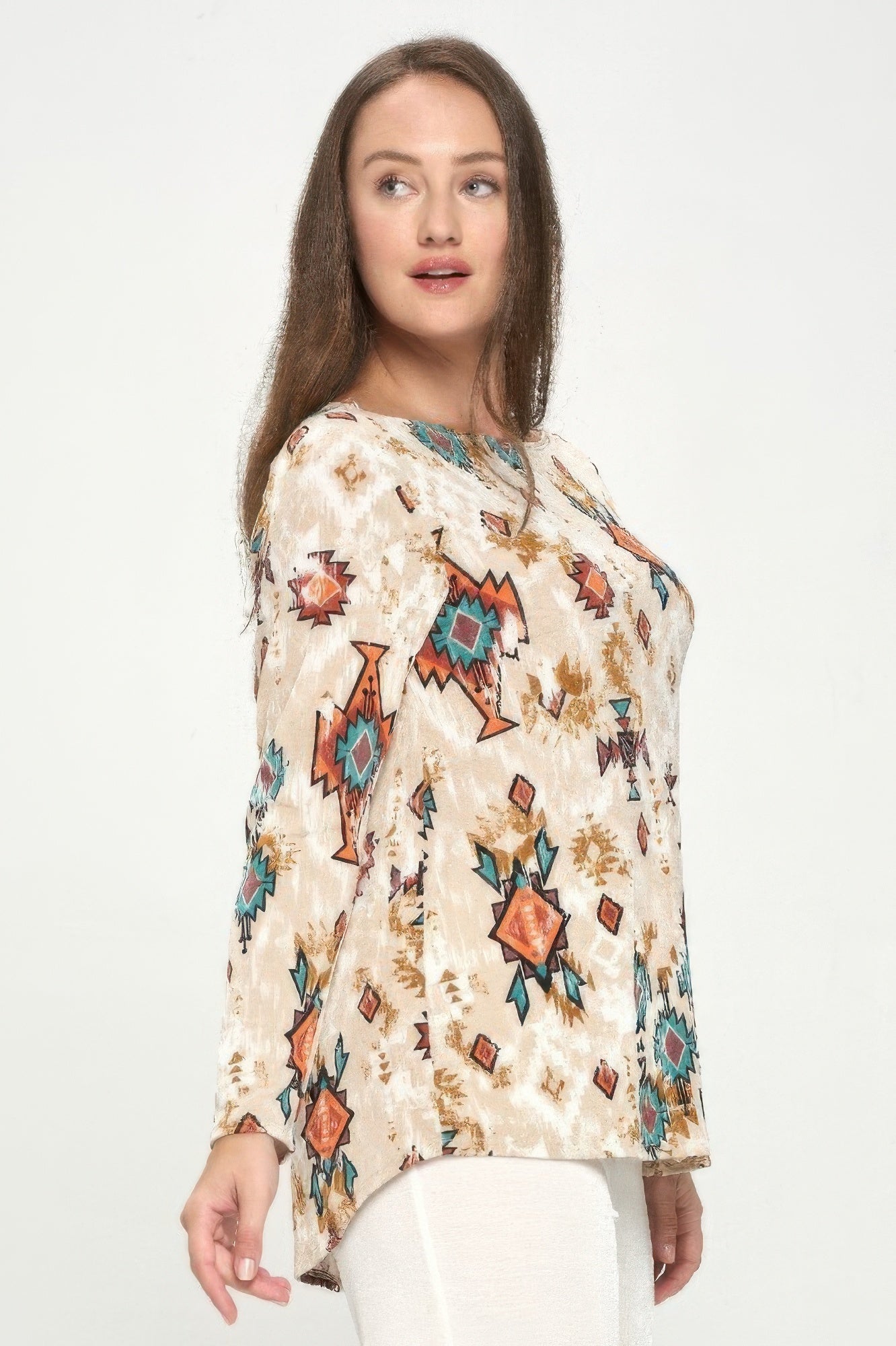Bns Boat Neckline High And Low Top