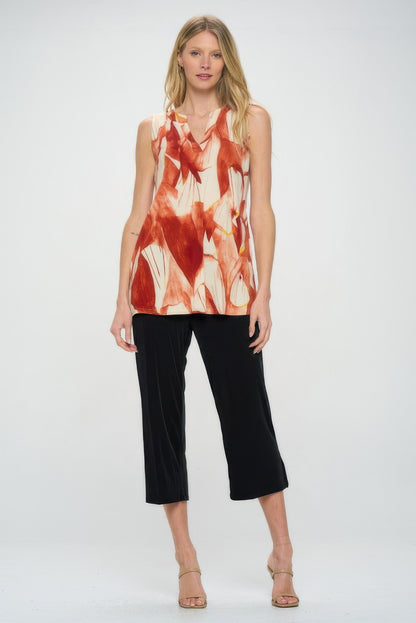 Hit Notch Neck Tank Top