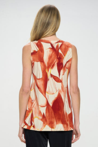 Hit Notch Neck Tank Top