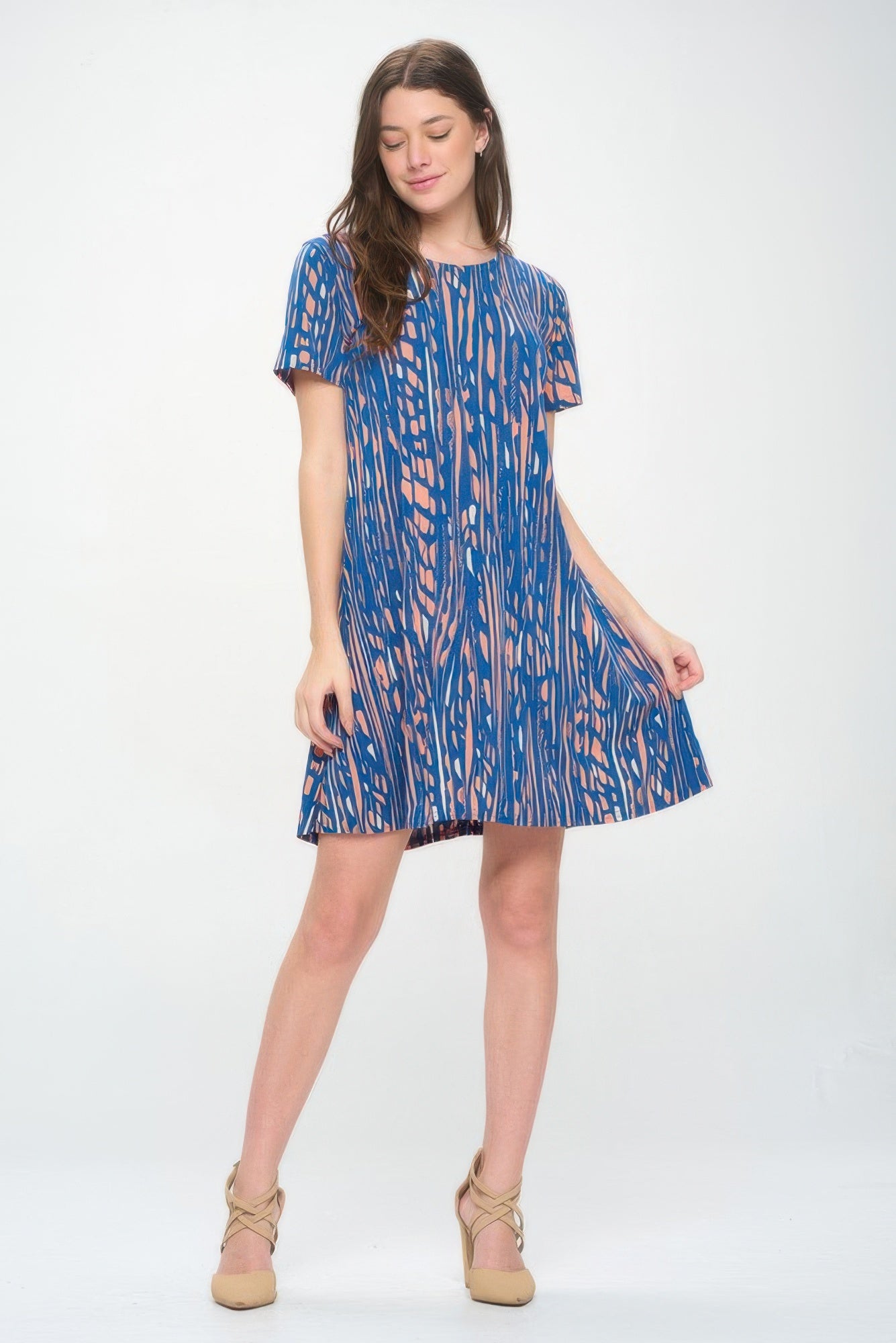 Hit Print Missy Dress