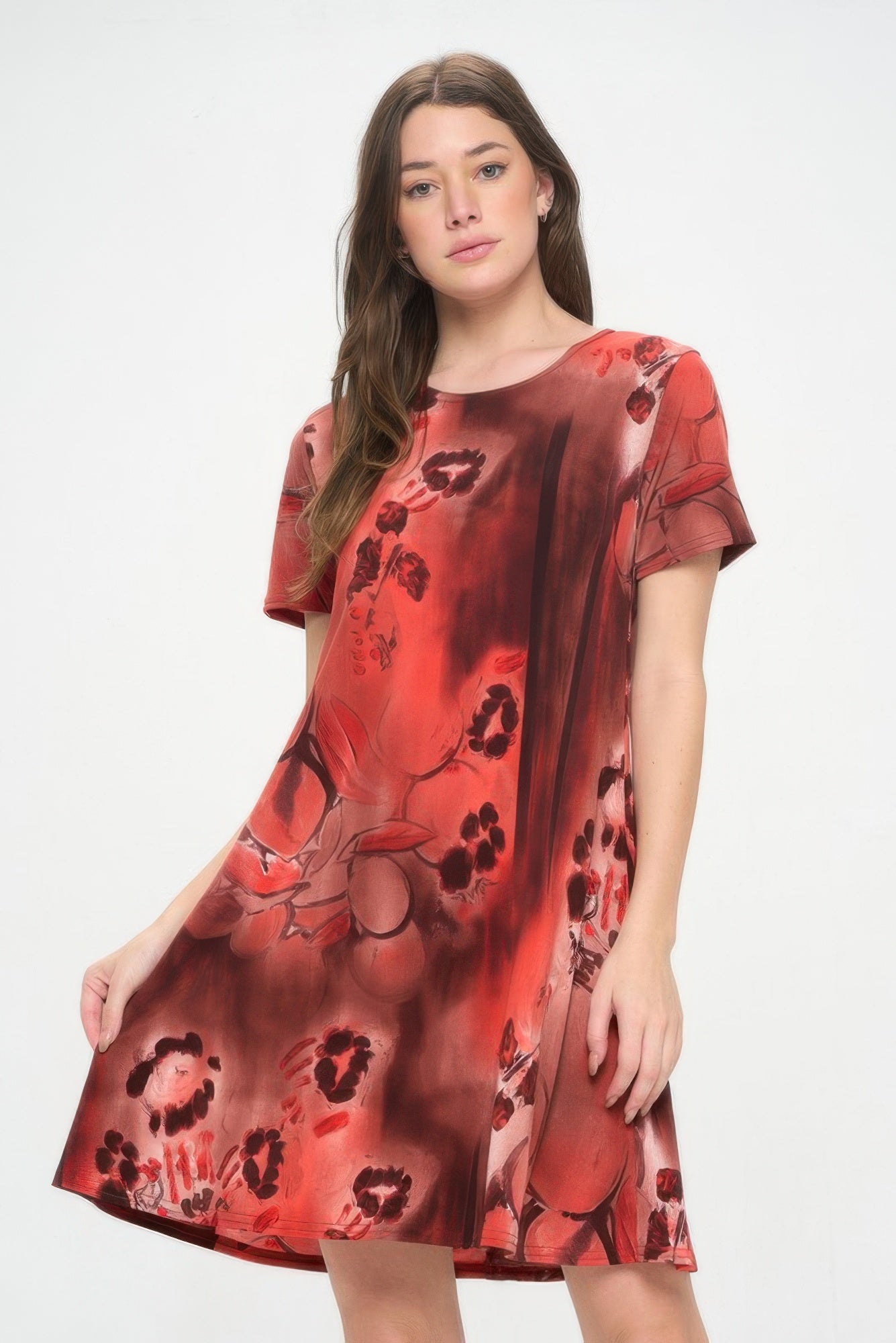 Hit Print Missy Dress