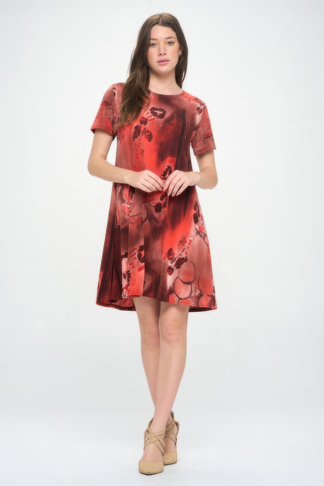 Hit Print Missy Dress