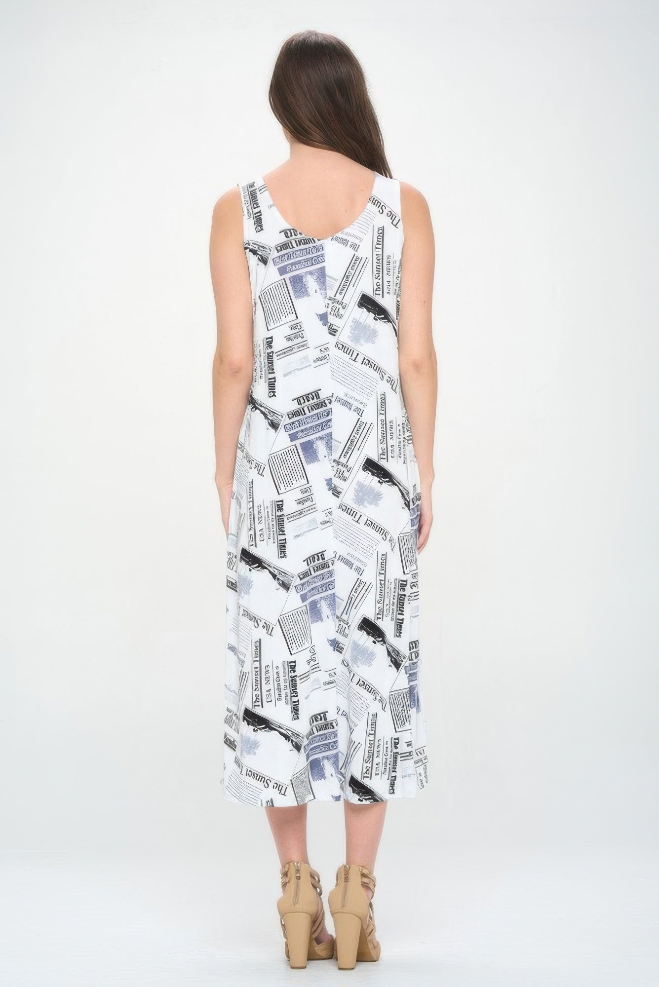 Bns Print Tank Long Dress