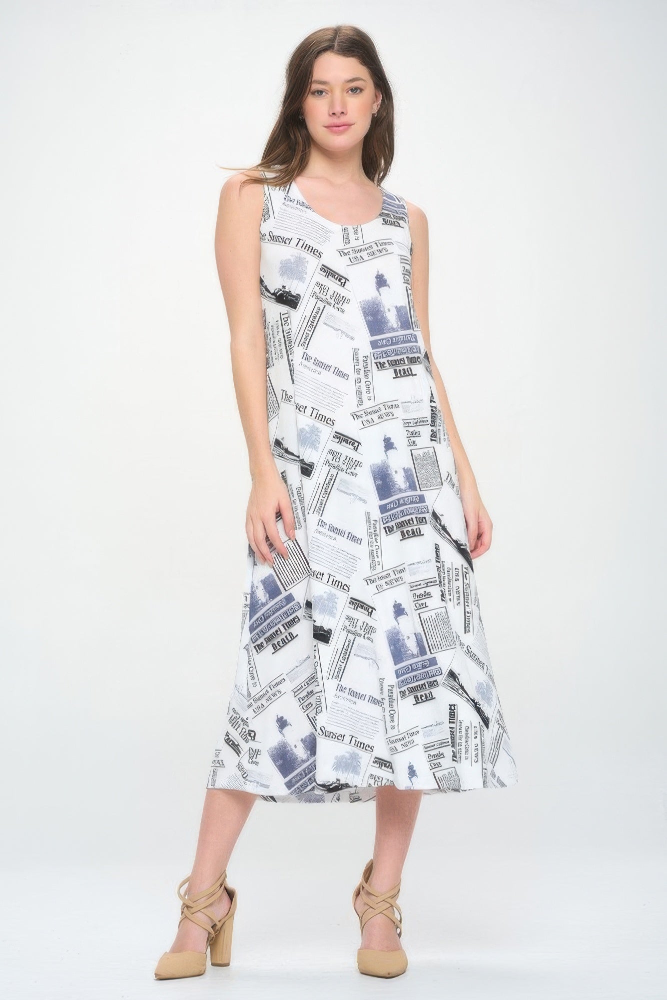 Bns Print Tank Long Dress