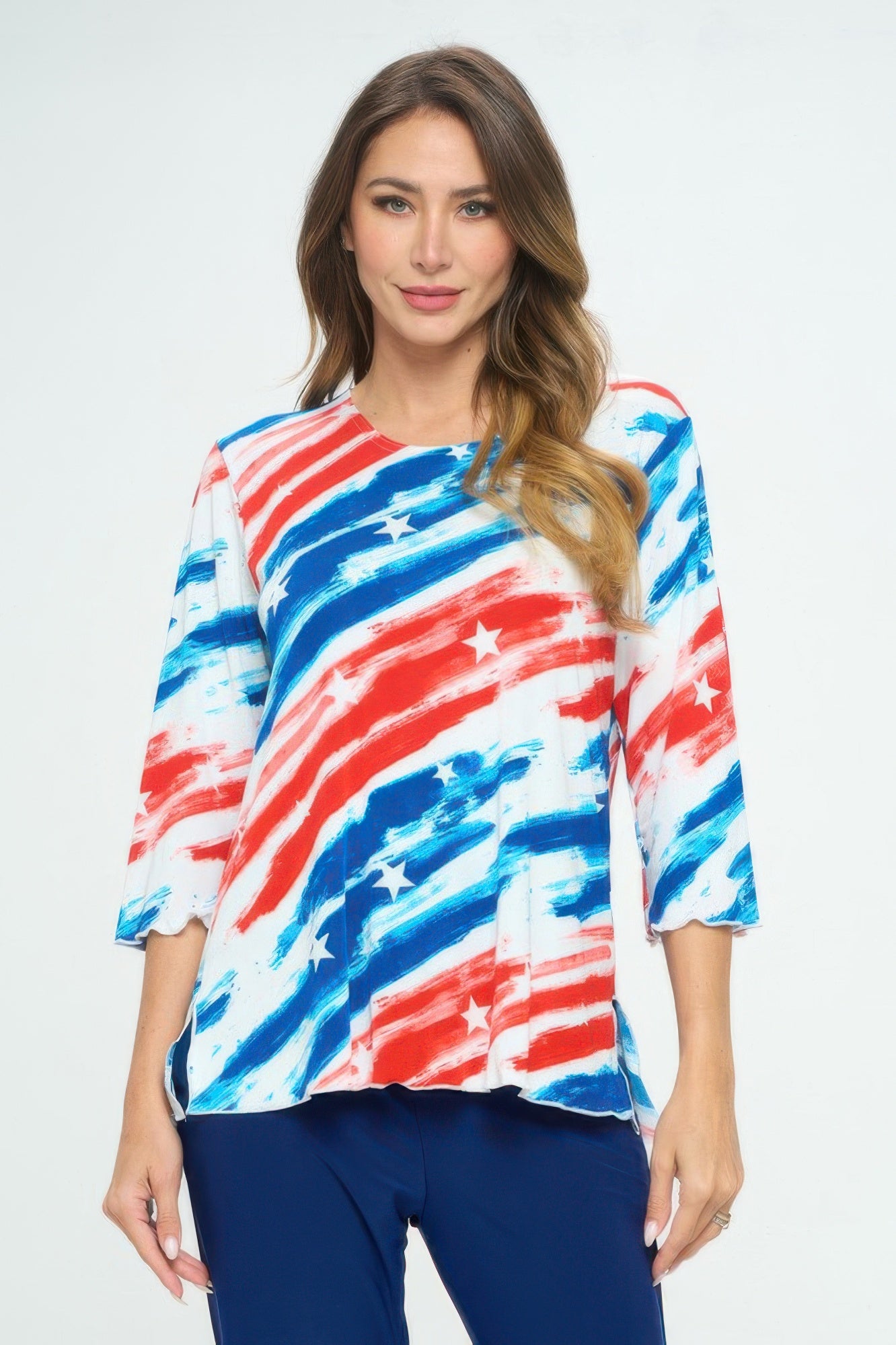 Bns Print Missy Top