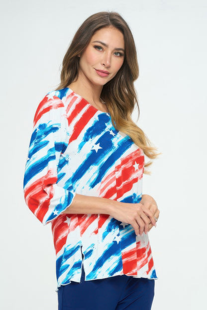 Bns Print Missy Top