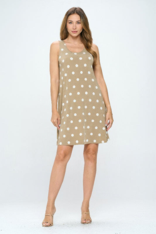 Bns Print Missy Tank Dress