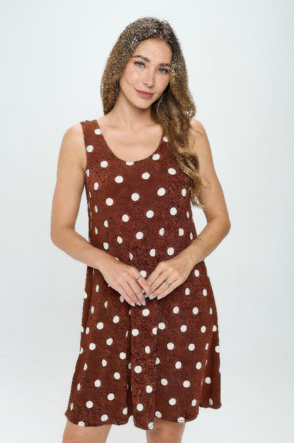 Bns Print Missy Tank Dress