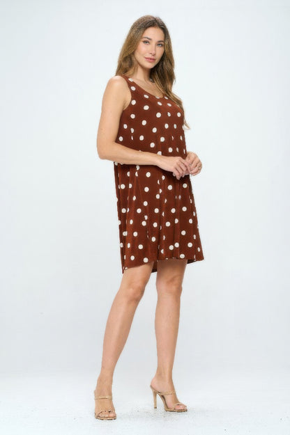 Bns Print Missy Tank Dress