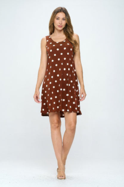 Bns Print Missy Tank Dress