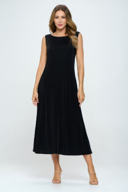Bns Boat Nk Long Tank Dress
