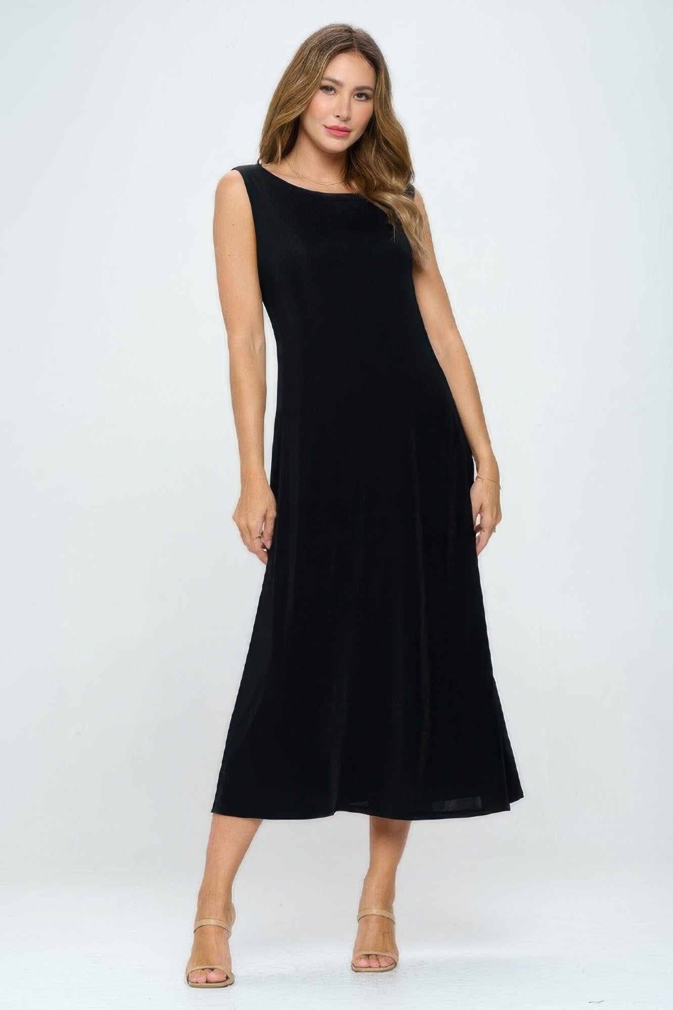 Bns Boat Nk Long Tank Dress
