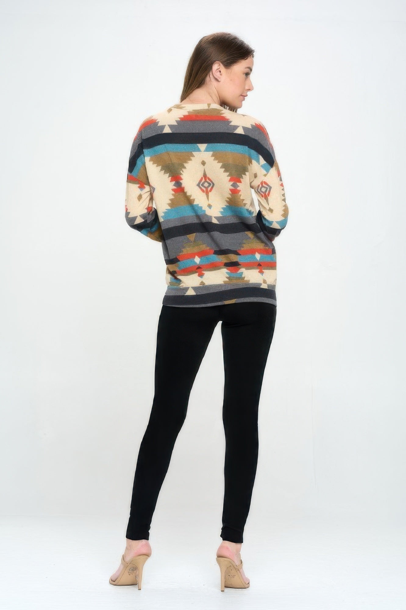 Mir Round Nk Long Sleeve W/ Pocket Top