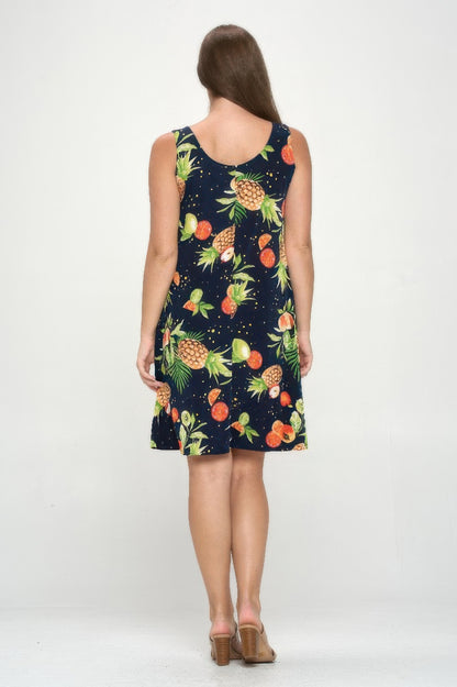 Bns Print Missy Tank Dress