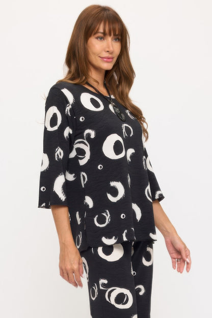Venechia Pleated Merrow Top