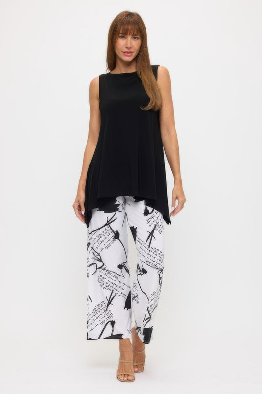 Hit Boat Neck Shark Bite Tank Tunic