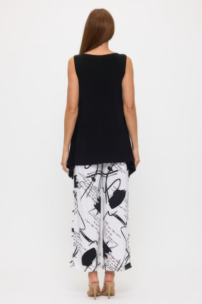 Hit Boat Neck Shark Bite Tank Tunic