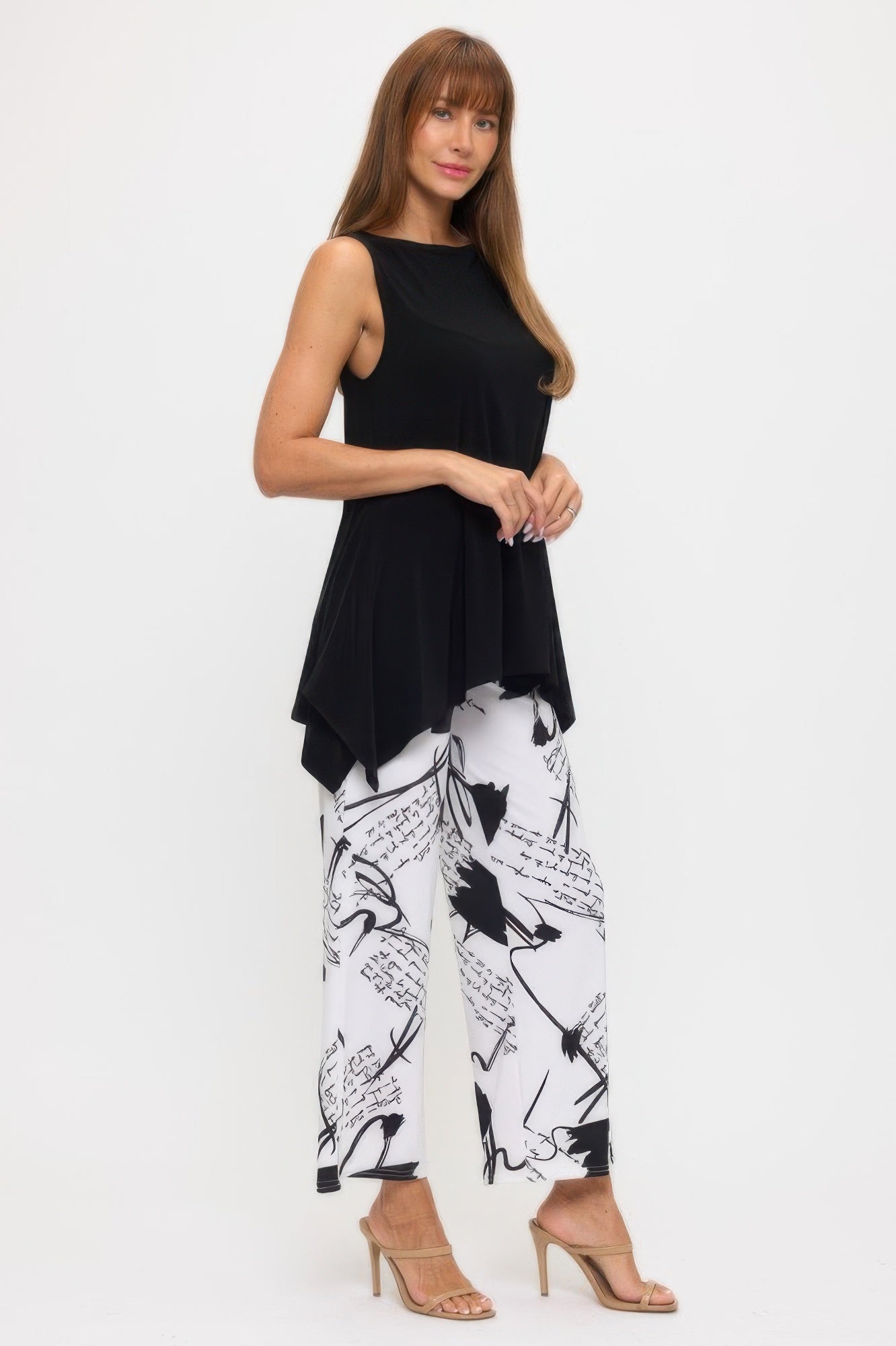 Hit Boat Neck Shark Bite Tank Tunic