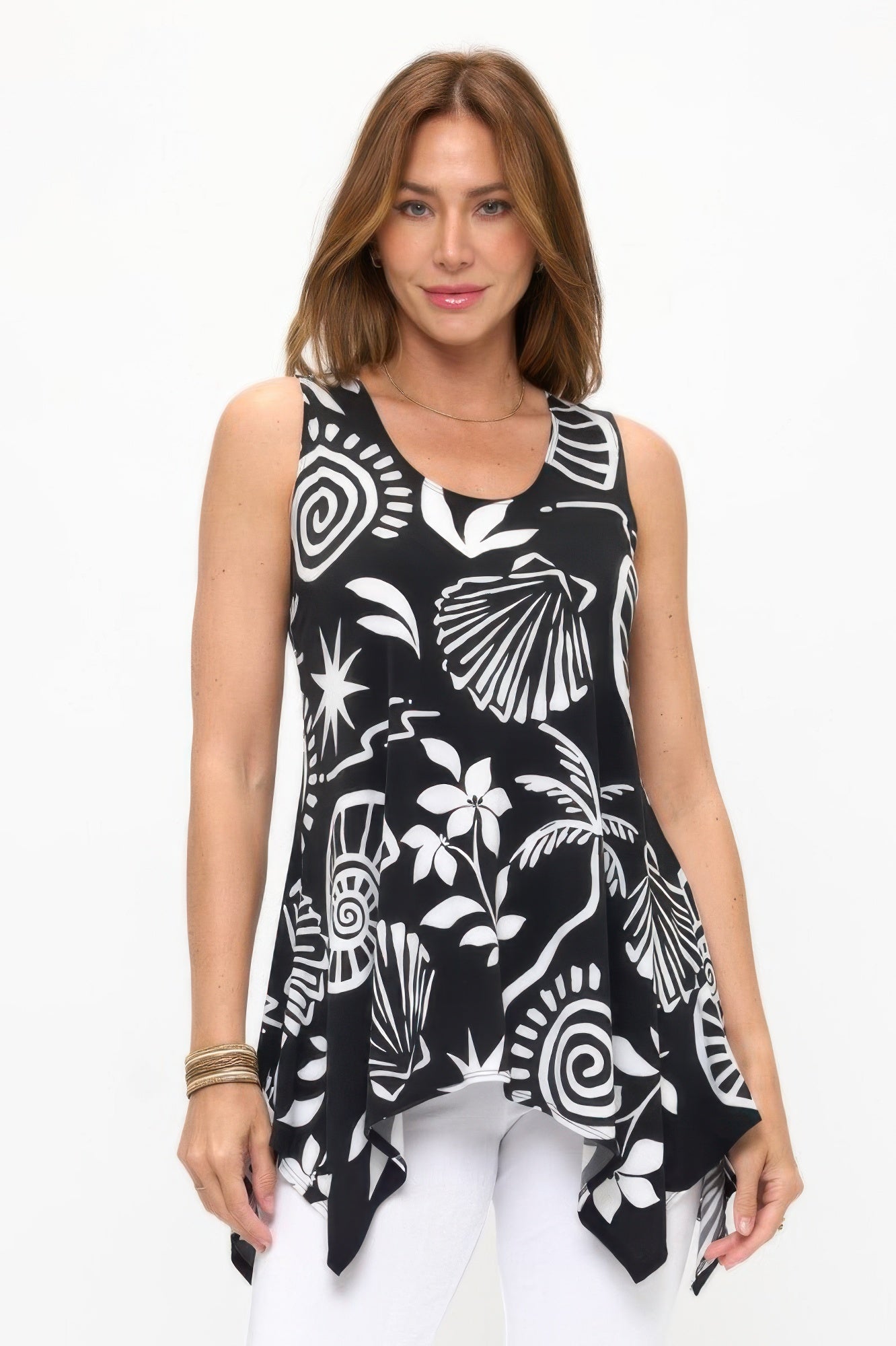 Hit Shark Bite Hem Tank