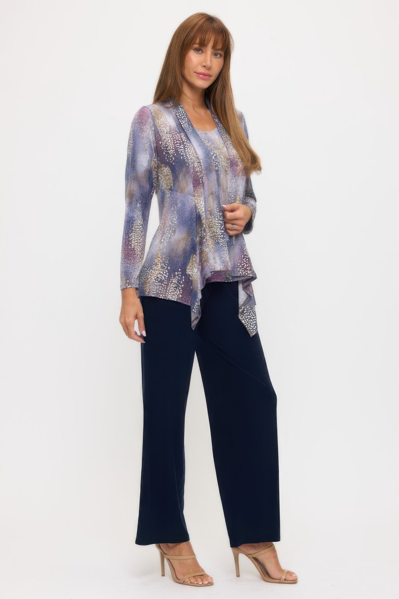 Mid Cut Print Jacket