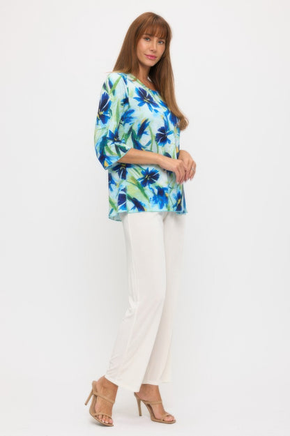 Plus Sizevenechia Pleated Merrow Top