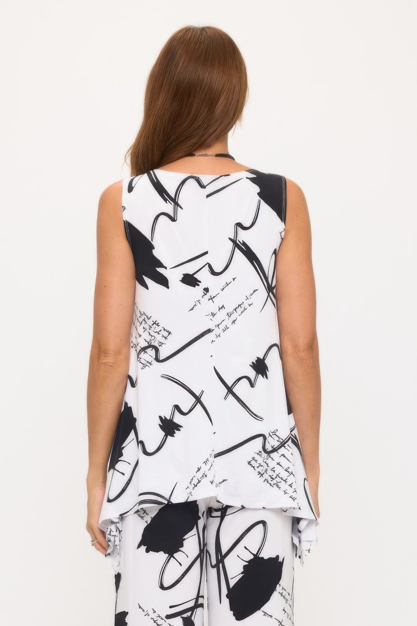 Hit Print Sleeveless Tank Top
