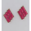 Faux Stone Earrings – 1.5″ Statement Accent