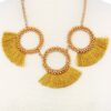 Chunky Necklace & Earring Set with Lobster Clasp
