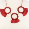 Chunky Necklace & Earring Set with Lobster Clasp