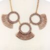 Chunky Necklace & Earring Set with Lobster Clasp