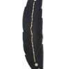 PU Leather Wrap Bracelet with Fray & Metal Beads