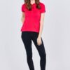 Jersey Spandex Polo Top – Hot Pink (XL-2XL)